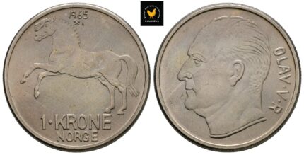 1965 Norge 1 Krone, 0