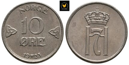 1923 Norge 10 Øre, 0/01