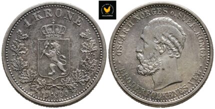 1900 Norge 1 Krone, 0/01