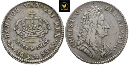 1699 Norge 4 Mark (1 krone), 1