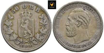 1900 Norge 50 Øre, 1