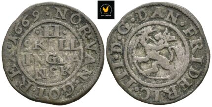1669 Norge 2 Skilling, 1