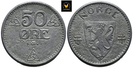 1944 Norge 50 Øre, 0/01