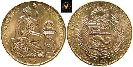 1961 Peru 100 Soles, 0