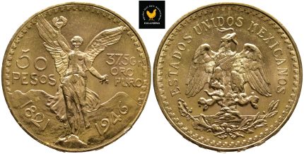 1946 Mexico 50 Pesos, 0