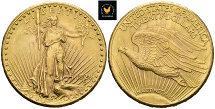 1928 USA 20 Dollars, 0/01