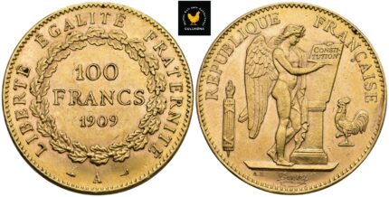 1909 A Frankrike 100 Francs, 01
