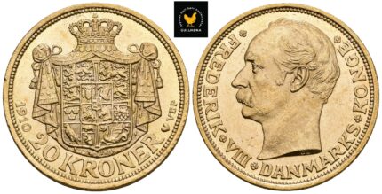 1910 Danmark 20 Kroner, 0/01