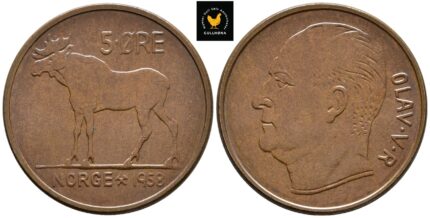 1958 Norge 5 Øre, 0