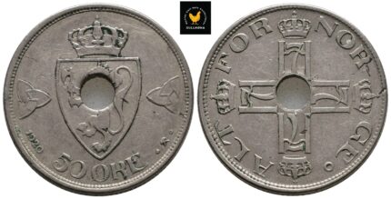1920 Norge 50 Øre, 1