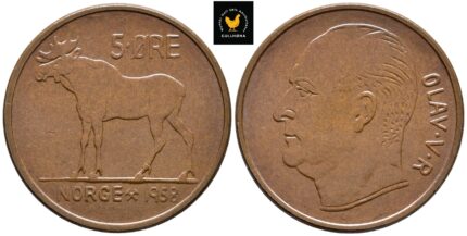 1958 Norge 5 Øre, 0