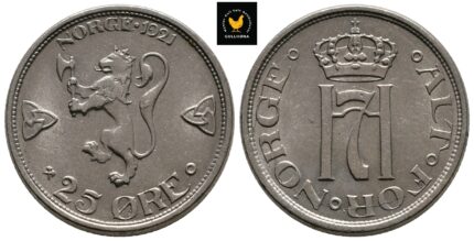 1921 Norge 25 Øre, 01