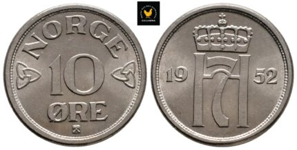 1952 Norge 10 Øre, 0