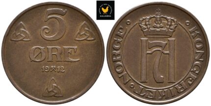 1912 Norge 5 Øre, 01