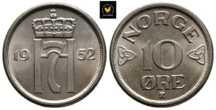 1952 Norge 10 Øre, 0