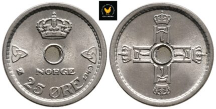 1949 Norge 25 Øre, 0