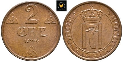 1946 Norge 2 Øre, 0