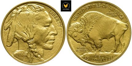 2018 USA 50 Dollars ''American Buffalo'' Kv.0