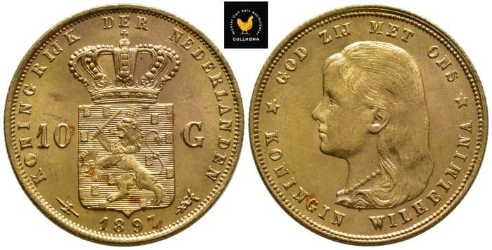 1897 Nederland 10 Gulden Kv.0/01