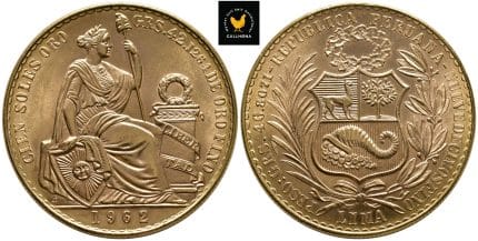 1962 Peru 100 Soles, 0