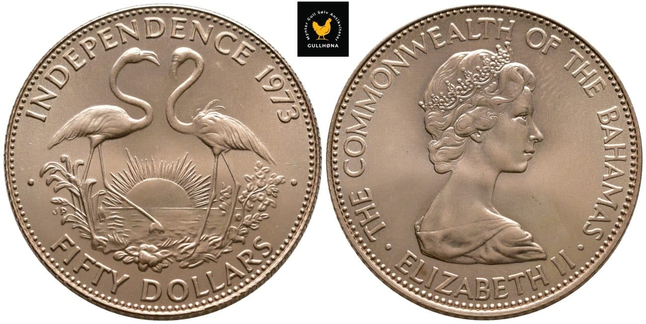 1973 Bahamas 50 Dollars, 0