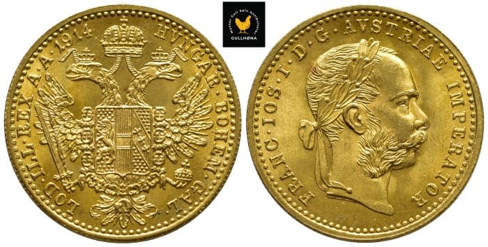 1914 Østerrike 1 Ducat, 0
