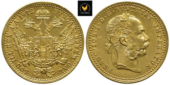 1872 Østerrike 1 Ducat, 0