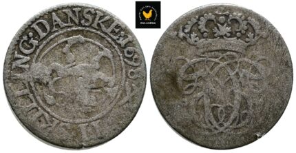 1698 Norge 2 Skilling, 1