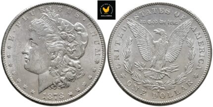 1878-S USA 1 Dollar - Morgan Dollar, 0/01