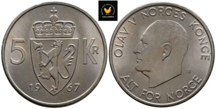 1967 Norge 5 Kroner, 0