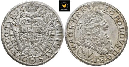 1675 Østerrike 15 Kreuzer, Leopold I, 01
