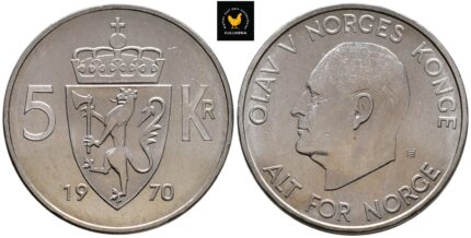 1970 Norge 5 Kroner, 0