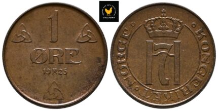 1925 Norge 1 Øre, 0/01