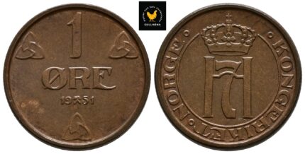 1951 Norge 1 Øre, 0