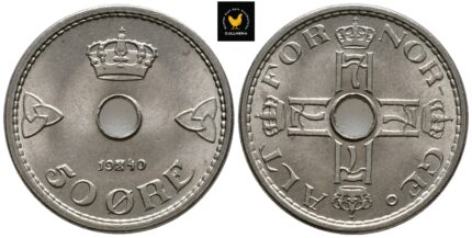 1940 Norge 50 Øre, 0