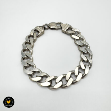 Kjetting-armbånd i Sølv - 925S