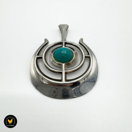 Anheng i sølv med Amazonitt - David-Andersen