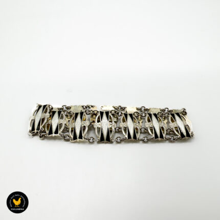 Armbånd i sølv med emalje - Ivar T. Holth