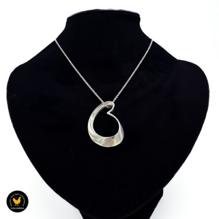 Kjede i sølv med anheng - Georg Jensen - DK