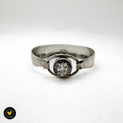 Armlenke i sølv med stein - N.E. From, DK