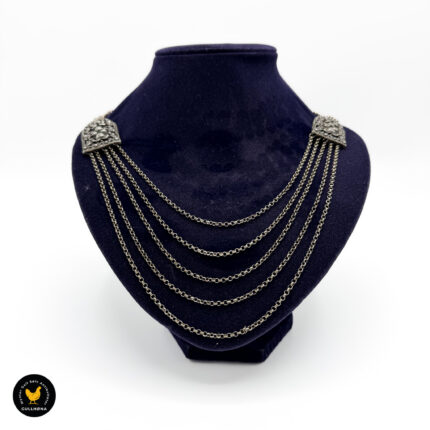 Halskjede i sølv - David-Andersen - Vikingsmykker