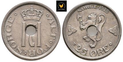 1923 Norge 25 Øre, 01