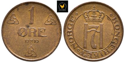 1910 Norge 1 Øre, 0/01