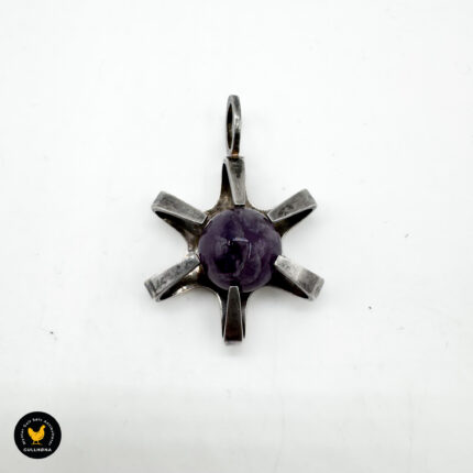 Anheng i sølv med ametyst- Elis Kauppi