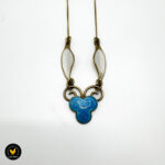 Emalje sølv kjede 925