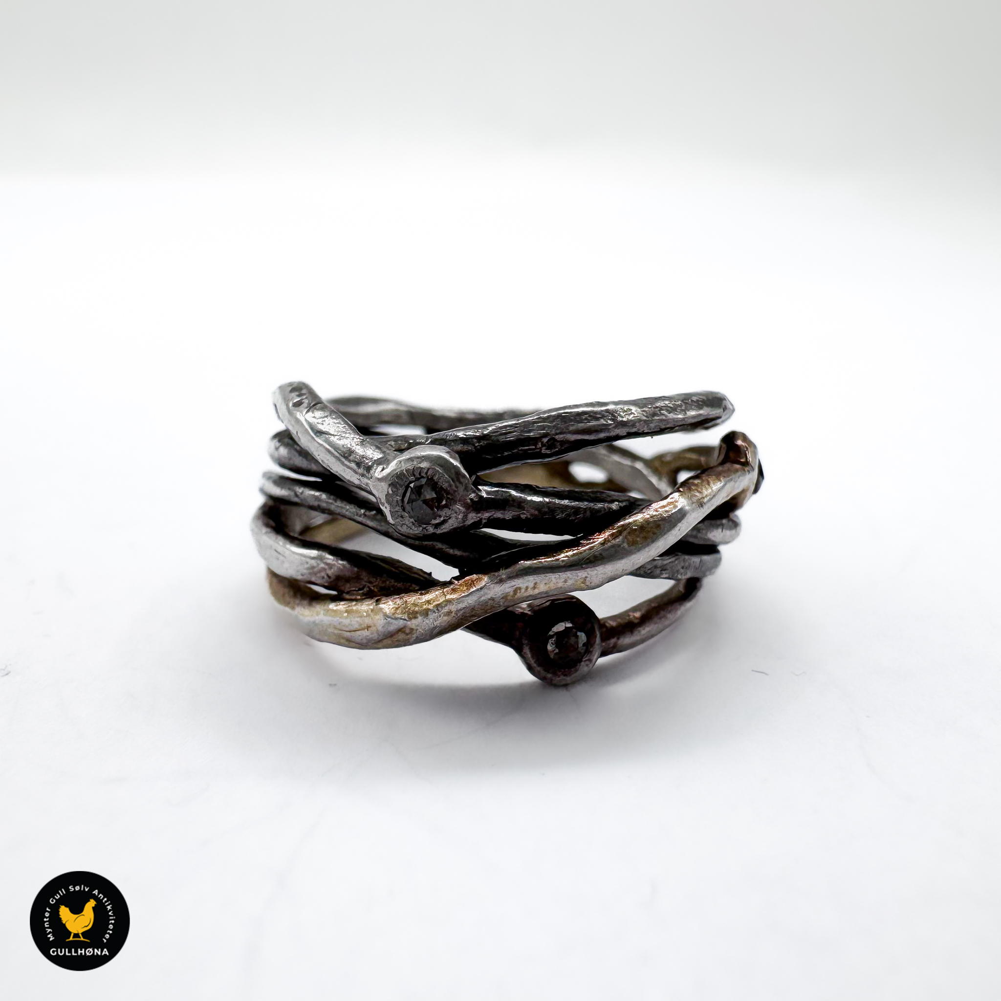 Bjorg Jewellery Norway Designs Nest sølv ring