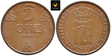 1941 Norge 5 Øre, 0