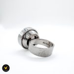 Elis Kauppi sølv ring bergkrystall finland