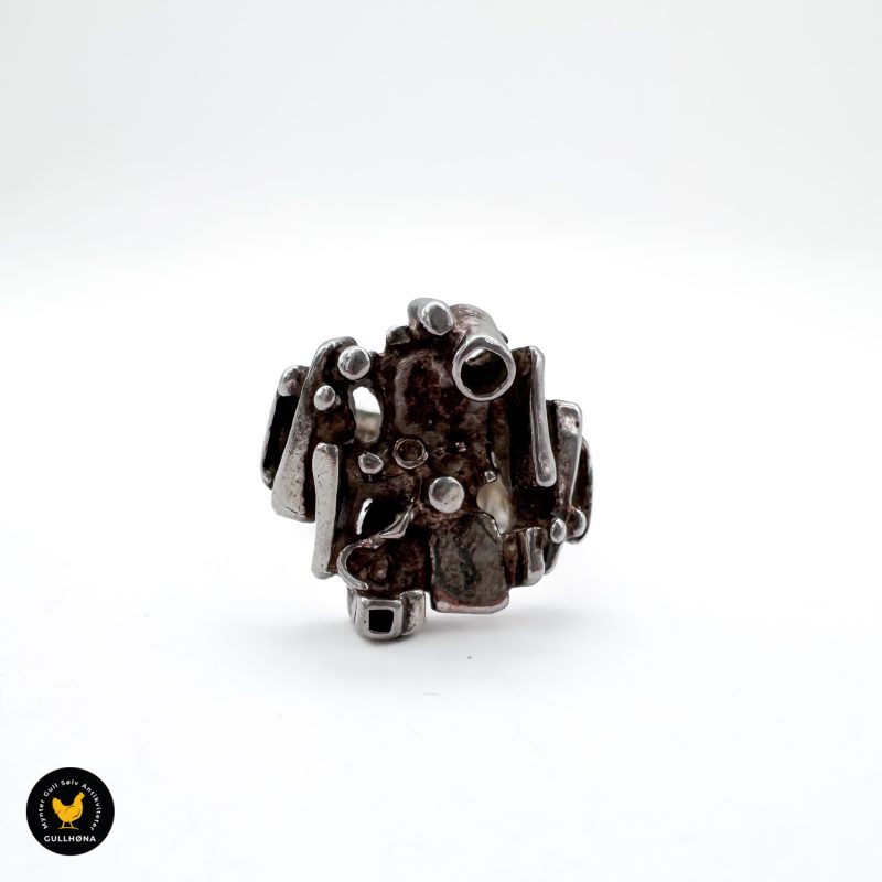 Juhls ring tundra nr 612 sølv