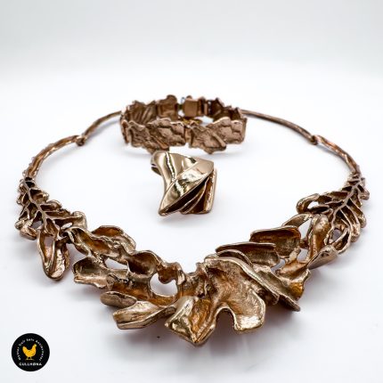 Smykkesett i bronse - Kalevi Sara - Finland